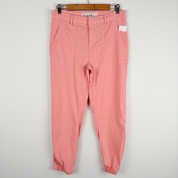 NWT Frank & Eileen Pink Jameson Jogger Pants - Picture 4 of 9